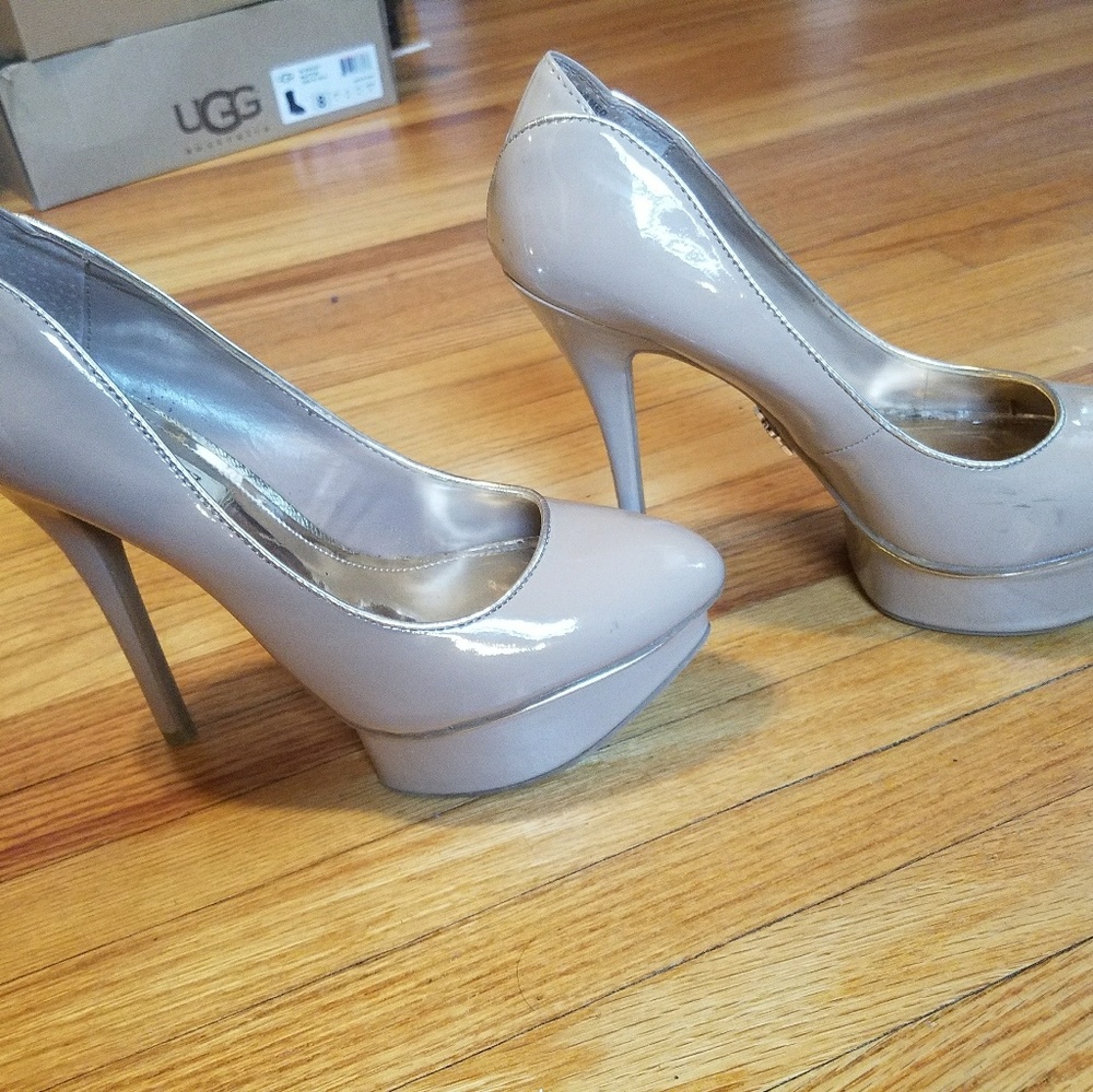 Jennifer Lopez Nude Platform Heels
